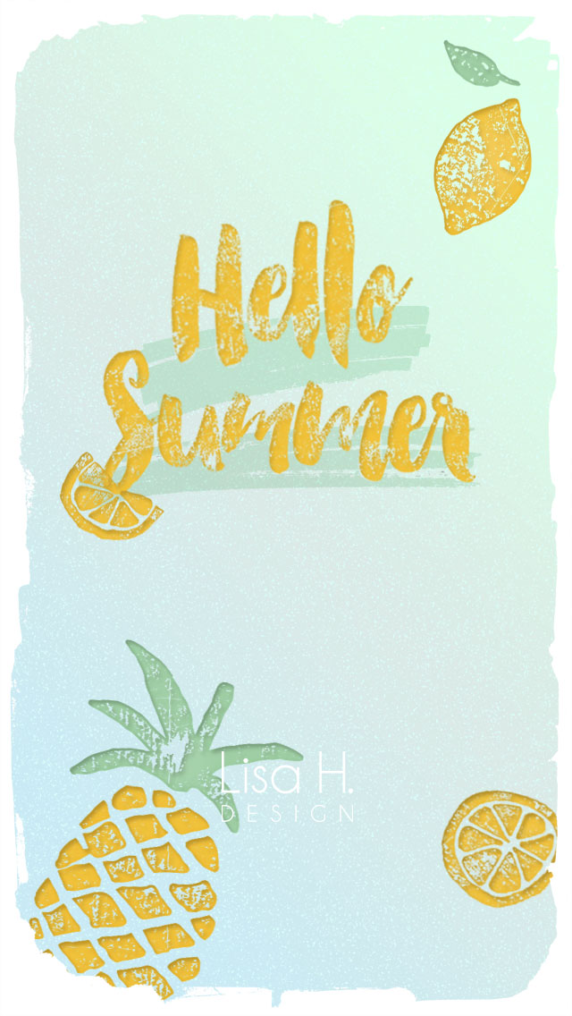 Hello Summer! - Lisa H. Design